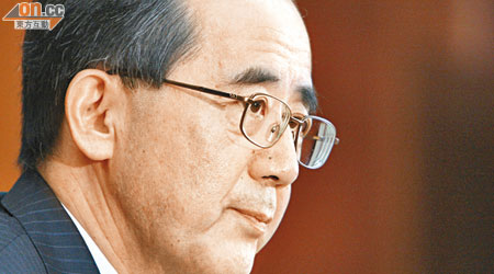 日央行行長白川方明被抨政策太保守，未能重振經濟。
