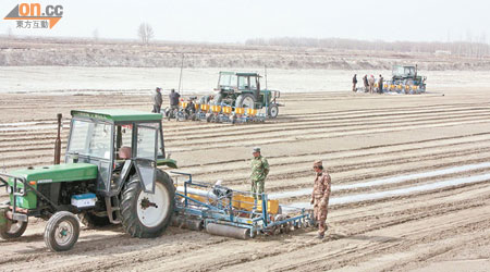 內地推出多項扶助農業發展的政策。