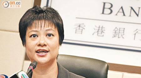 銀行公會署理主席譚何錦文指，本港對人民幣的需求仍大。（盧志燊攝）