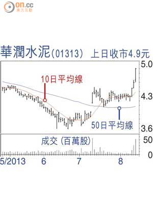 華潤水泥（01313）