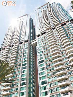 君滙港近日租出的低層單位，實用面積約1,371方呎。
