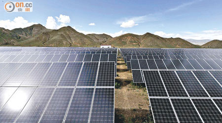 內地去年底增建太陽能下游電站，多晶硅進口量大增。