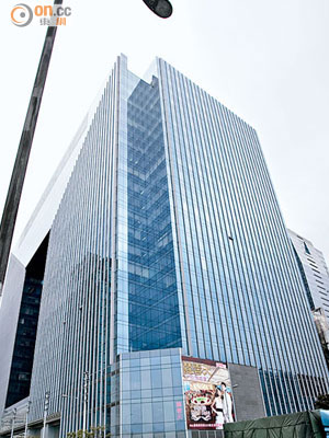 宏利香港去年保險銷售錄二十億港元。圖為香港總部。