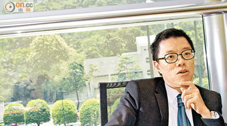 匯賢蔣領峰指，公司目前正尋找可併購商場的機會。