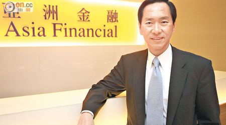 亞洲金融總裁陳智思認為，香港經濟已無法與內地分割。（何天成攝）