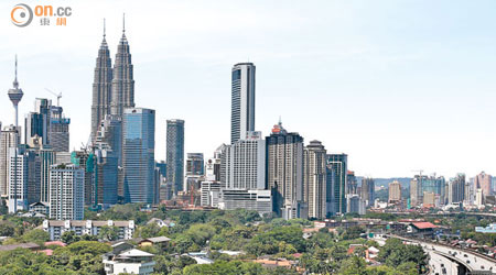 馬來西亞首都吉隆坡經濟發達，為東南亞熱門的投資城市。