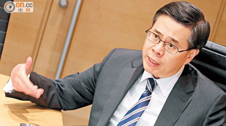 陽光房託行政總裁吳兆基表示，期望為基金單位持有人帶來更多的增值機會。（梁耀榮攝）