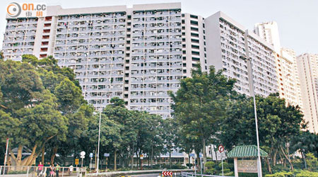 恆安邨賠訂重售的高層戶，實用面積443方呎。