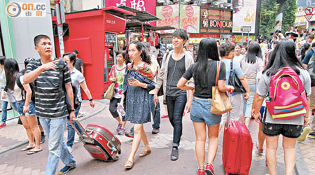 本港零售業負面消息不絕。（資料圖片）