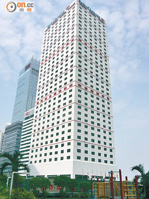 由紀惠沽出的美國銀行中心26樓單位，兩年升值11%。