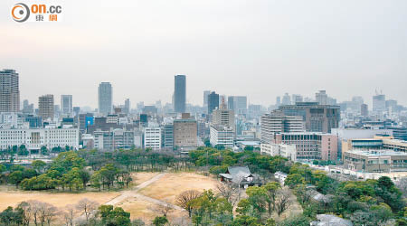 大阪市貌。