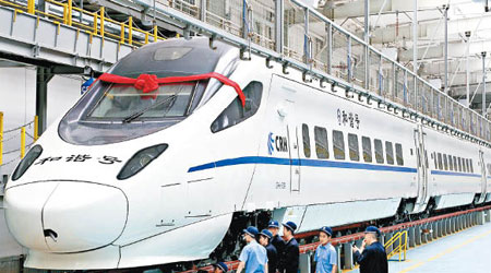 中國的海外高鐵項目常遇到日本對手競爭。