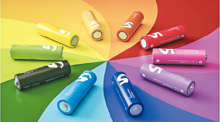 小米筆芯電多達10種顏色。