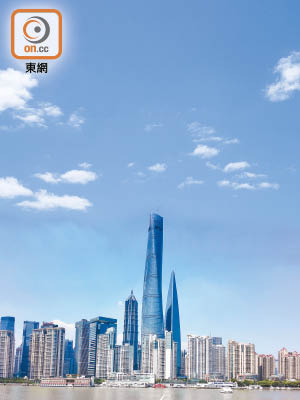 上海為中國四大城市之一，經濟及樓市發展同樣蓬勃。