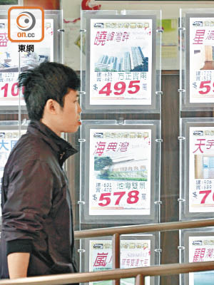 湯文亮預期香港樓價只會跌多3至5%。（資料圖片）
