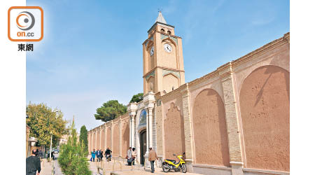 在伊朗這個伊斯蘭國度，難得一見有東正教教堂。