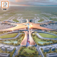 北京新機場（模擬圖）