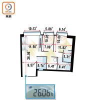 半島豪庭平面圖