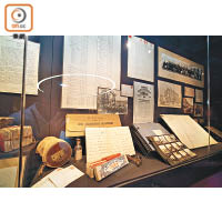 滙豐歷史檔案部的實體展品，包括信件、舊照，連百多年前的手寫會議紀錄都有！