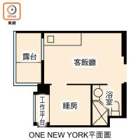 ONE NEW YORK平面圖