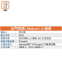 出門問問（Mobvoi）小檔案