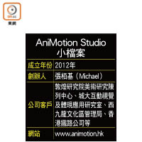 AniMotion Studio 小檔案