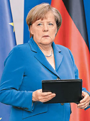 德國總理默克爾稱，歐央行制訂幣策需顧慮十九個成員國的經濟狀況。