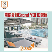 市場新樓受捧，東網360°影片展示Grand YOHO巨型住客會所。