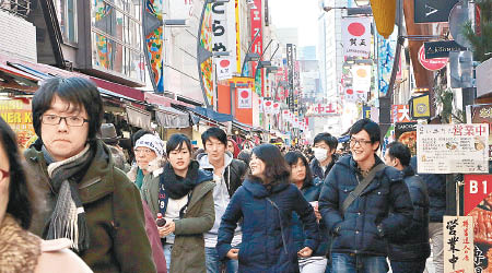 日本早前實施超值星期五，有利刺激當地消費市場。