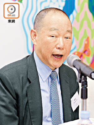 利福國際昨日舉行股東會，主席劉鑾鴻指零售市道短期內不會有很大上升動力。（袁志豪攝）