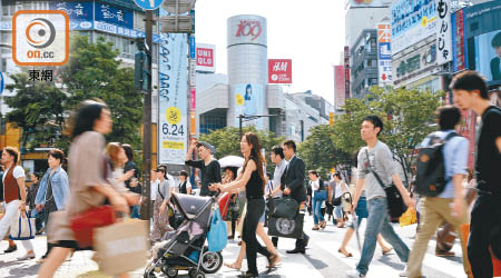 日本工資增長低迷。