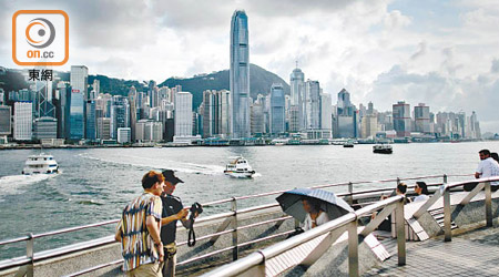 香港GDP增長連續三季高於3%。