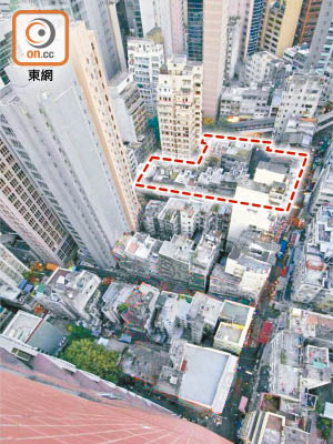 卑利街/嘉咸街發展計劃地盤C商業地，市場料總投資額達約180億元。