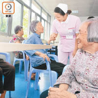 內地老年人口持續上升，增加對醫藥的需求。
