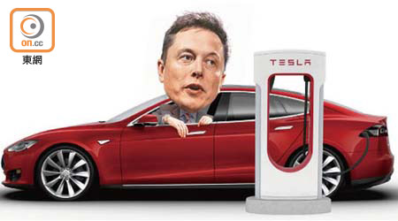 Tesla舵手馬斯克宣布興建超級電池廠後，開採鋰及鈷的企業大增。（設計圖片）
