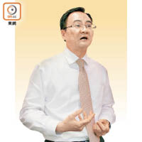 香港付貨人委員會執行總幹事何立基表示，過去兩、三個月訂單大減。（資料圖片）