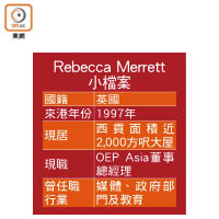 Rebecca Merrett<br>小檔案