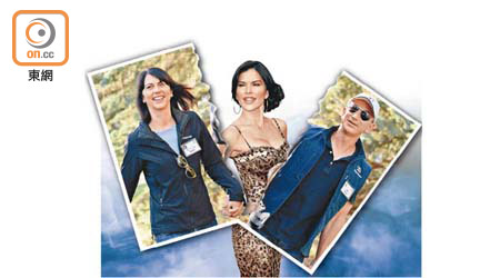 亞馬遜舵手貝索斯（右）宣布同妻子麥肯齊（左）離婚。有傳第三者係前電視節目主持人桑切斯（中）。