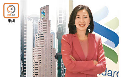 渣打香港禤惠儀指，該行於香港有龐大資金池及產品多元化優勢。