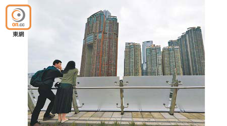 香港樓價上揚，帶動千萬富翁人數破紀錄。