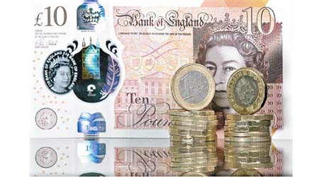 英國無協議脫歐風險增加，英鎊匯價創四個月新低。