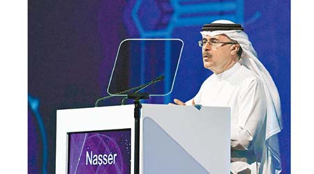 沙特阿美結束招股，成為全球新股「集資王」。圖為行政總裁Amin Nasser。