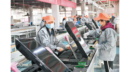 中國經濟開始自疫情復甦，廠商陸續復工。
