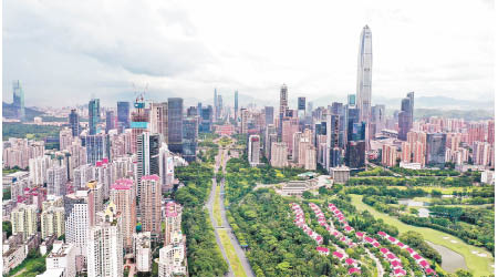 深圳樓價指數連續十二個月創新高，跑贏大灣區內其他城市。