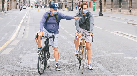 疫情下，踩單車成為受歡迎的交通工具和消遣之選。