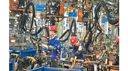 財新中國10月製造業採購經理指數為53.6，遠勝市場預期。