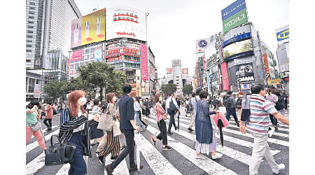 日本今年初推防疫封鎖措施，嚴重打擊消費市道。