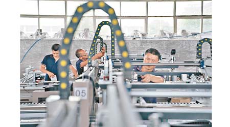 中國製造業年內保持擴張趨勢。