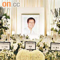 吳守偉病逝，前日在香港殯儀館設靈。