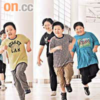 廣華醫院與浸會大學研究透過開心遊戲活動為肥胖兒童減肥。	（蕭毅攝）